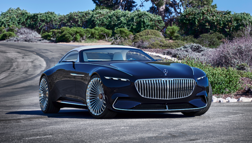 MercedesMaybach stunning convertible concept car The future of